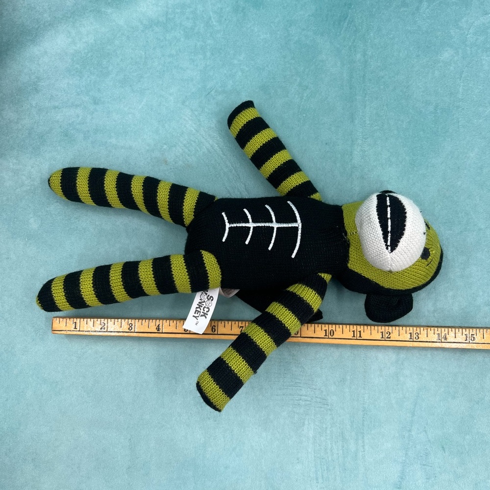 Skeleton Sock Monkey - Picture 7 of 7
